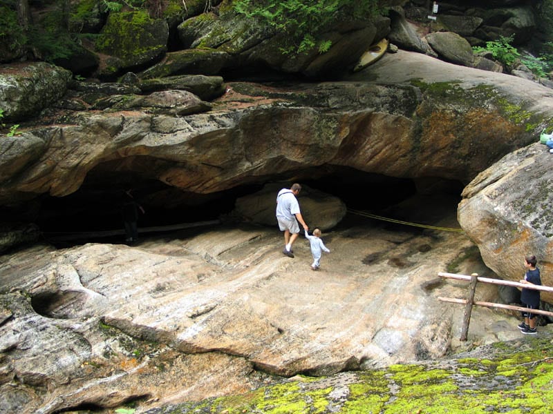 Natural Stone Bridge & Caves Park, lake George